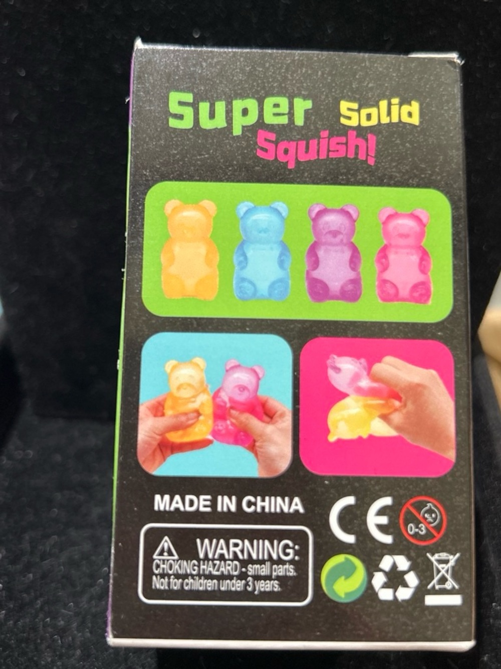 Kids Gummy Bear Hair squishy - Multicolor - Picture 2 of 2
